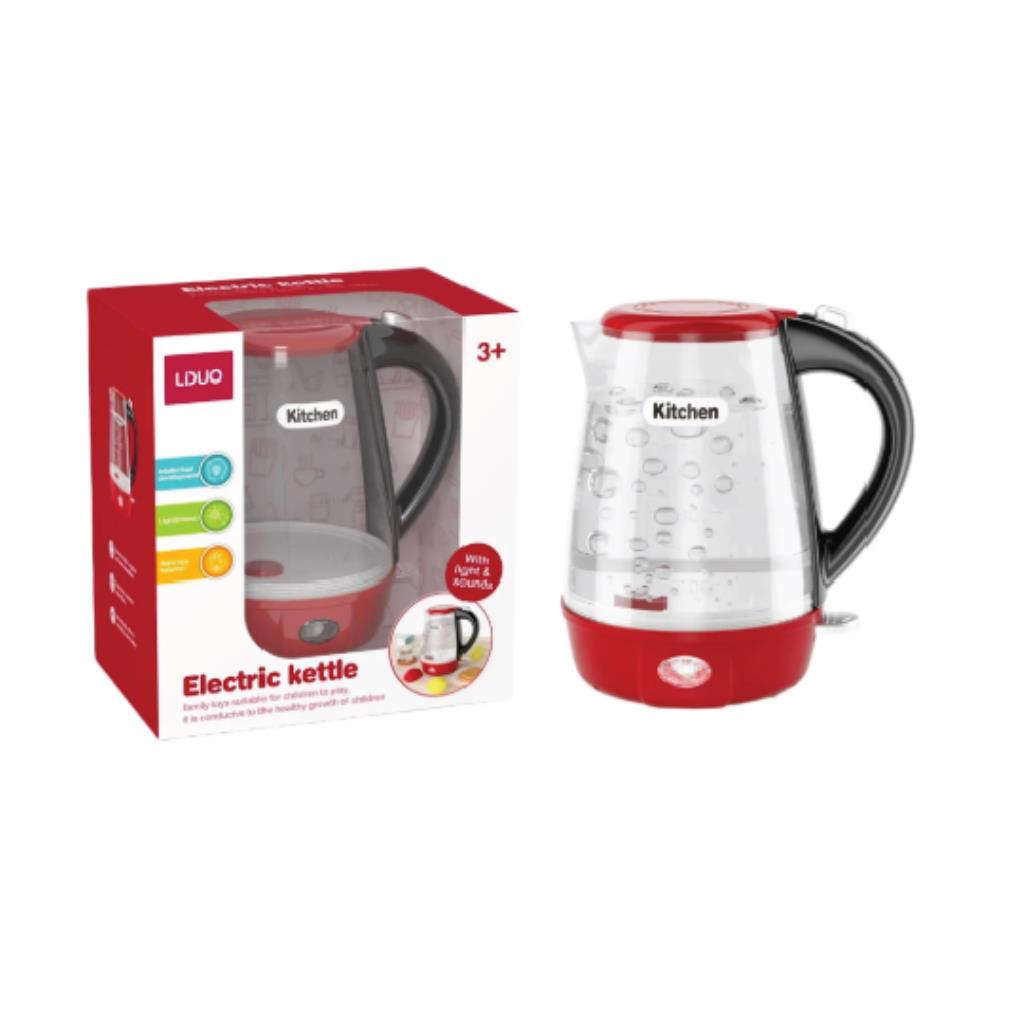 غلاية كهربائية لعبة من إل ديو مع إضاءة وصوت